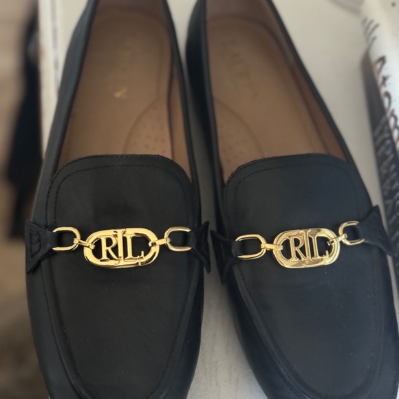 9.5 Ralph Lauren Averi Nappa loafer - Picture 3 of 4